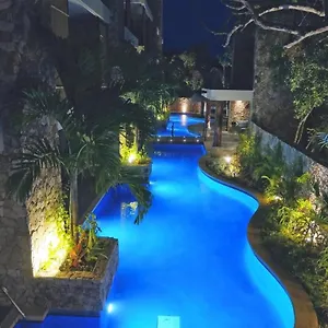 Luxury Aldea Zama 2bed - 2bat Private Terrace & Swim Up Apartamento Tulum